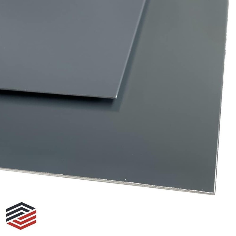 Angle strip anthracite, 1500 mm, aluminium edge protection, anthracite grey,