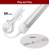 Kihung 3FT LED Shop Light Fixture,Upgrade V Shape T8 Tube