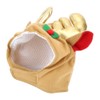 Polyester Coffee Cute Breathable Pet Cartoon Elk Hat Cat Dog