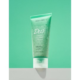 Duftree [듀이트리] AC 컨트롤 딥 그린 카밍 클레이 젤 모공팩 100ml [Duittree] AC Control Deep Green Calming Clay Gel Pore Pack 100ml