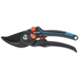 GARDENA Promotion Garden Secateurs B/S XL: Gentle pruning shears, bypass blade for branches and twigs, maximum cutting diameter of 24 mm, infinitely adjustable handle opening (8902-20)
