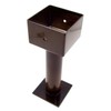 KGY HH1-075K Stainless Steel Pillar Holder, 3.0 inches (75 mm),