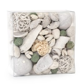 ANDALUCA Maison Box Fragrance Potpourri Decorative Vase & Bowl Filler Home Décor (Paperwhite & Aloe)