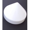 JSP Manufacturing Cone Style Pylon Cap for Marine Dock (White,