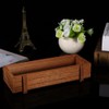 Wood Planter Box Rectangle Whitewashed Wooden Rectangular Planter Decorative Rustic