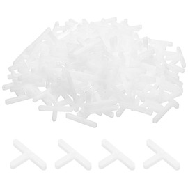 sourcing map 200pcs Tile Spacers 3mm Hard Plastic t Type Tiles Leveler Spacer Installation Ceramic Spacing Clips for Wall Floor