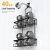 AKTECKE Shower Caddy Hanging Bathroom Organizer: Rustproof Shower Shelf for