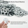 ESINO 120 Pieces Tile Backer Board Washers, Easy Fix Washers,