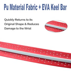 JICOJIN 2 Pcs Red Pickleball Paddle Grip Tape Replacement Wrap Paddle Overgrip Tape for Pickleball, Tennis, Badminton, Squash