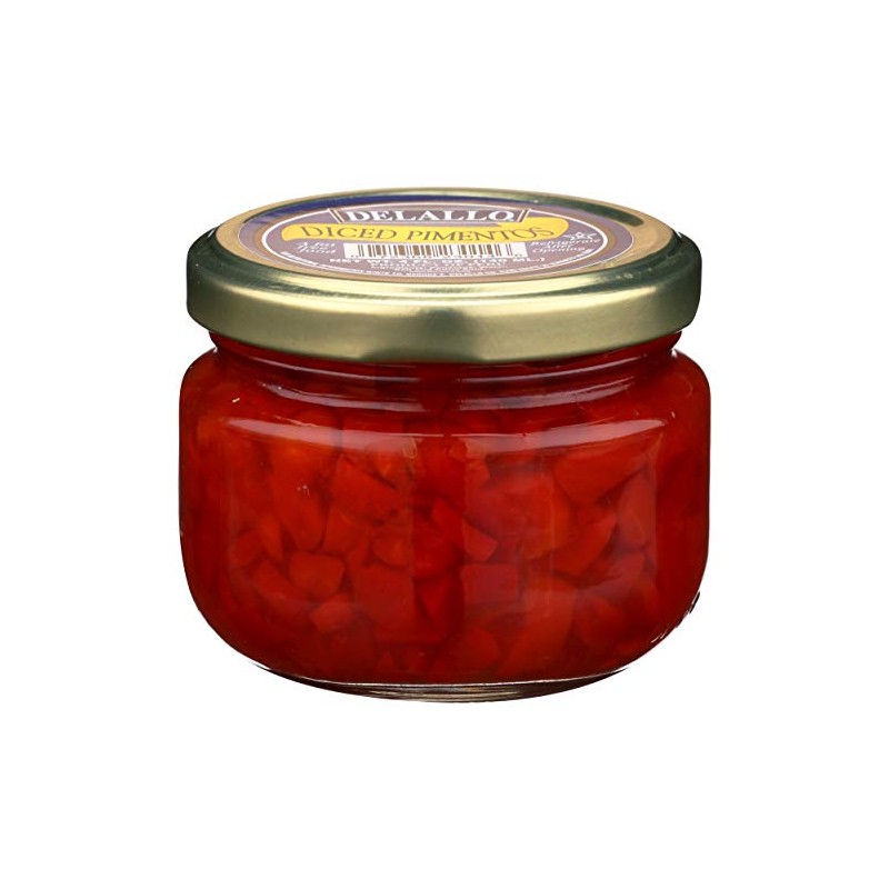 DeLallo Diced Pimentos, 4 oz