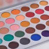 Beauty Glazed Eyeshadow Palette and Makeup Brushes, Matte Shimmer Eye