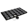 Gemstone Black Foam Tray Liner with 24 Cups