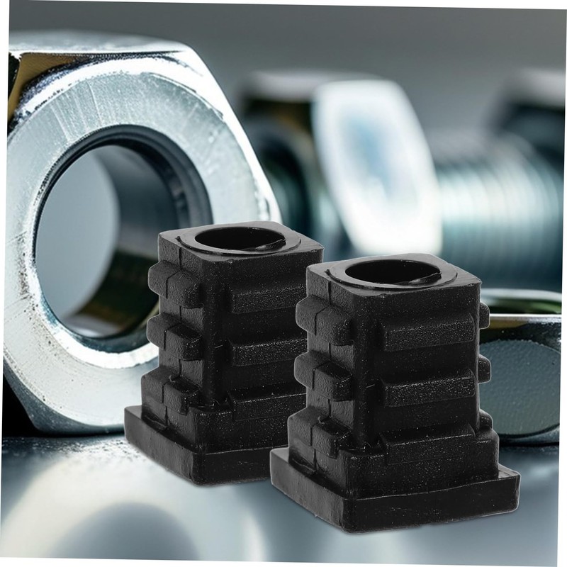 Outanaya Furniture Cup Plugs 15x15mm Nut Covers 20pcs Assorted Rubber
