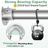 Closet Rod Bracket, Heavy Duty Closet Rod Holders, 1 Inch
