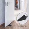 Beieverluck 24 Pack Door Stoppers for Bottom of Door Rubber