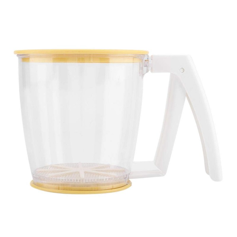 TOPINCN Flour Sieve Hand Bowl Flour Sieve Sieve Powder Flour