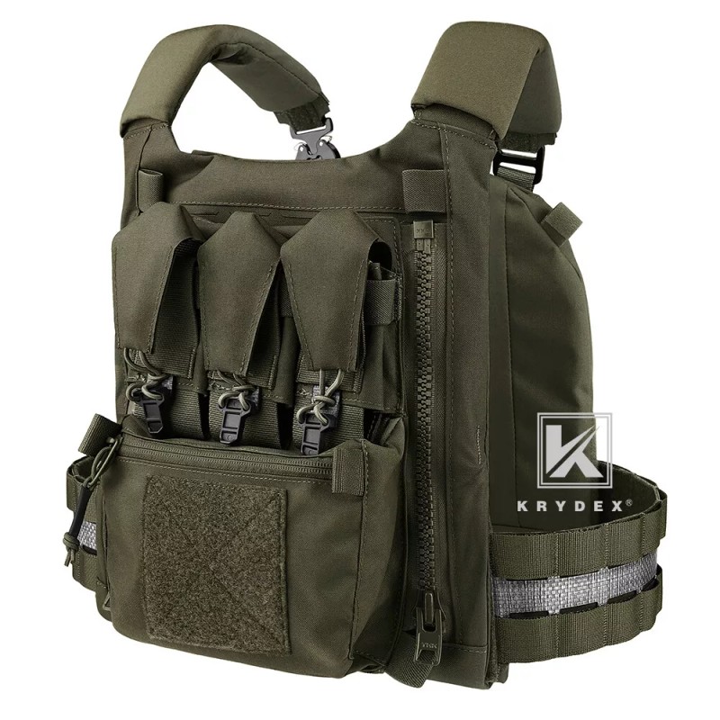 KRYDEX FCPC V5 Plate Carrier Tactical Vest Zip On Back