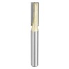 sourcing map Bottom Cleaning Router Bit 1/4" Diameter 1/4" Shank