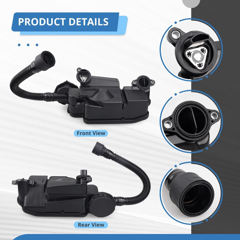 FC3Z6A785F Diesel Air Oil Separator Assembly Compatible with Ford 2017-2019