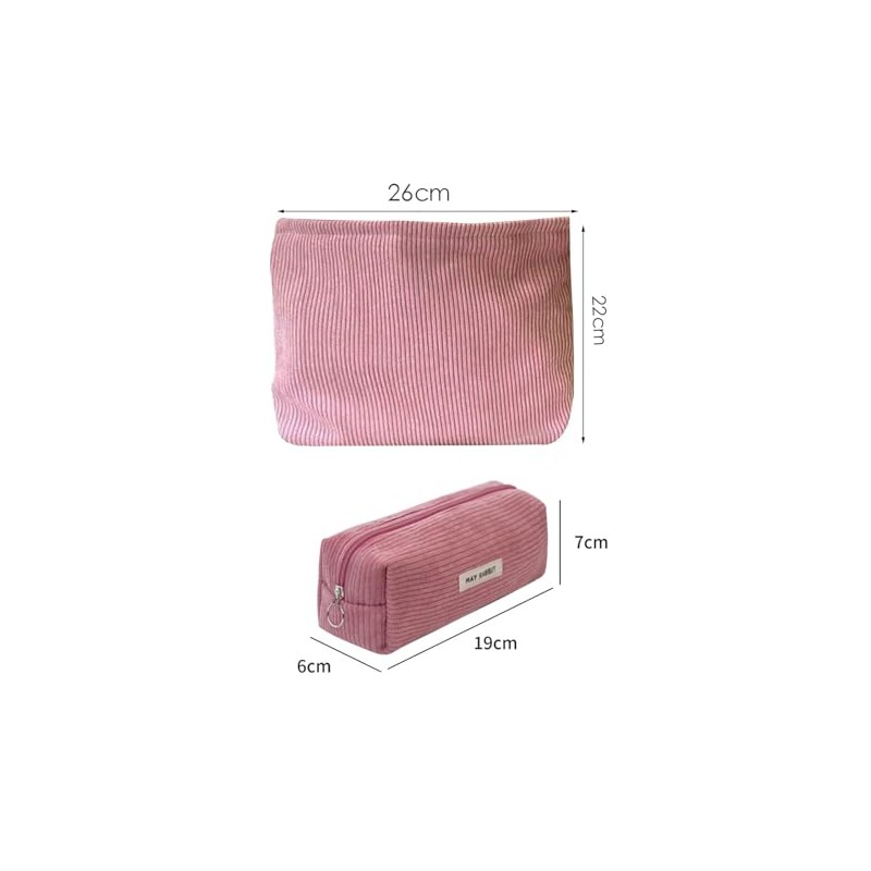 GeorgeX Bolsa de Maquillaje de Viaje para Mujer, Bolsa de