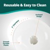 Concordia Supply Plastic Holder Candle Drip Protectors with 4.25" x