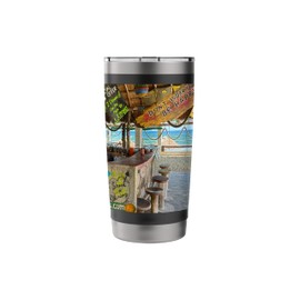 Mezcalito's Last Frontier Cozumel Mexico Stainless Steel Insulated Tumbler