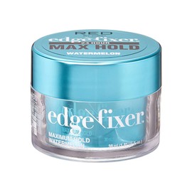 Red by Kiss Edge Fixer 24 Hour Maximum Hold Edge Wax No Flaking Biotin B7 Infused Hair Gel 1.01 fl.oz