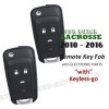 KeylessAutoParts for Buick LaCrosse 2010 2011 2012 2013 2014 15