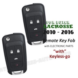 KeylessAutoParts for Buick LaCrosse 2010 2011 2012 2013 2014 15 16 Proximity Remote Smart Key Fob