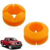 SYudwen 2 Pcs Transmission Shift Cable Repair Orange Bushing, Compatible