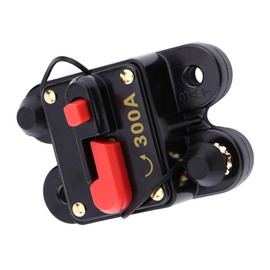 Circuit Breaker DC12V Circuit Breaker Reset Fuse 80-300A for Car Marine Boat Bike Stereo Audio (300A)