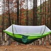 Camping Hammock with Net 210T Nylon Taffeta Automatic Quick Opening