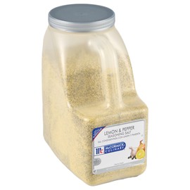 McCormick Culinary Lemon & Pepper Seasoning Salt, 7.5 lb - One 7.5 Pound Container of Bulk Lemon Pepper Seasoning, Perfect for Asparagus, Broccoli, Brussels Sprouts, Seafood and Poultry Dishes