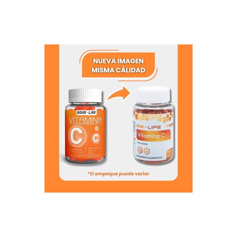 BDM LAB | Vitamina D3 | Vitamina C | 60