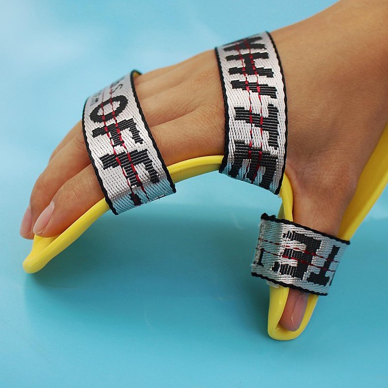 Adjustable Elastic Hand Splint for Hemiplegic Spasticity, Smoothing Edges, High-Quality