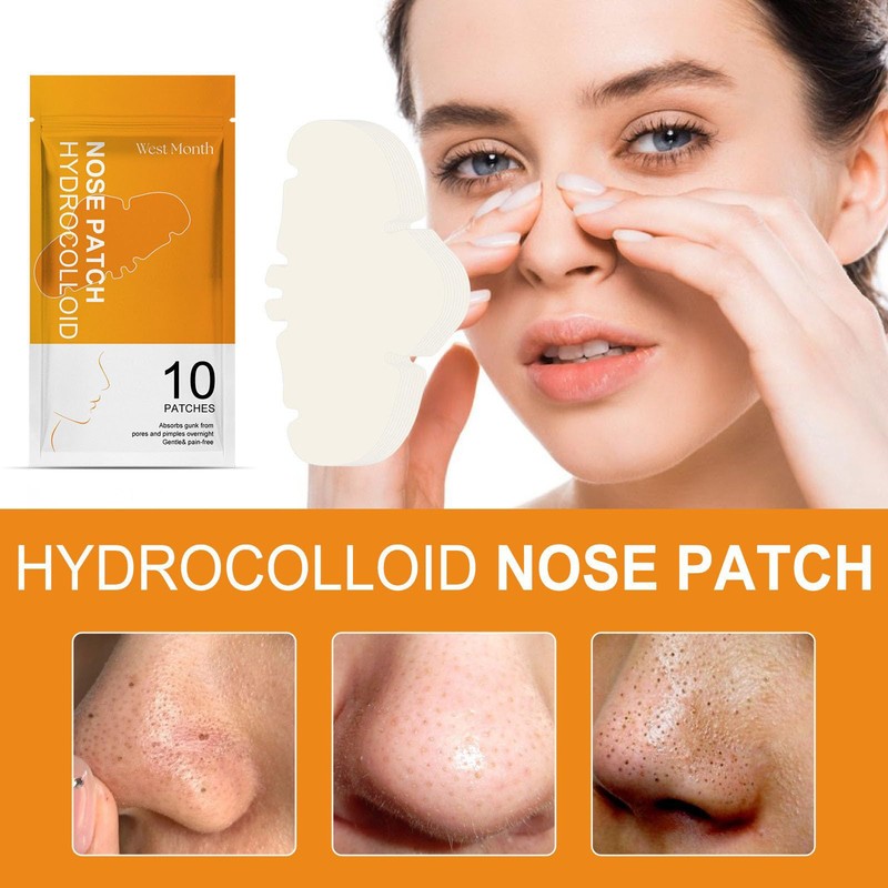 Grospe Blackhead Removal Nose Patch,Deep Cleansing Pore Strips,Instant Pore Unclogging,Deep
