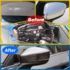 Goholy Car Door Side Rearview Mirror Cover Compatible With Mazda