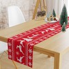 Funnlot Christmas Table Runner Red 270 x 28 cm Xmas