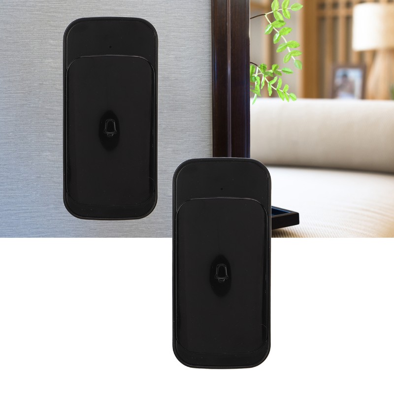 Wireless Doorbell Set Touch Button 38 Ringtones IP44 Waterproof 4