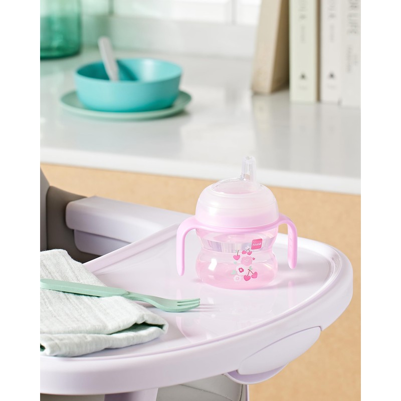 MAM Starter Cup with Non-Slip Handles and Spout 4 Months