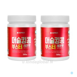 King Kong Factory Booster Lemon Flavor Pre-Workout Energy Powder 500gX2 / 킹콩팩토리 부스터 레몬맛 운동전 에너지 분말 500gX2