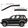 Lightronic Extra Durable Outside-Mount Auto Vent Window Visor, Fits 2002-2007