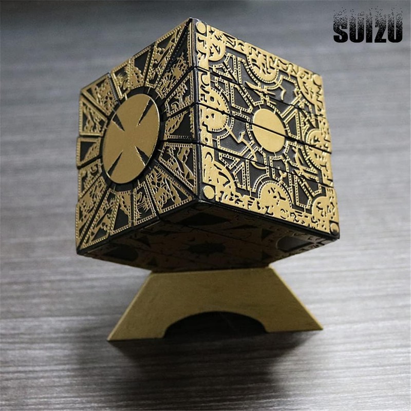 SUIZU Detachable Hellraiser Puzzle Box, Functional Deformation Lock Box with