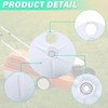 2 Pack 127-6840 Wheel Cover Assembly for Toro - Replacement