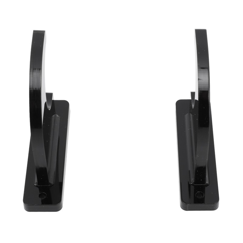 2 PCS Sword Holder Acrylic Wall Mount Polished Strong Load