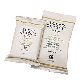 TOKYO CLASSIC FACE & BODY MOISTURE SHEET Face & Body Moisture Sheet, Lotion, Fruity Wood Scent, 20 Sheets
