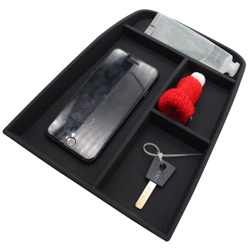 BestEvMod for Mustang Mach E Center Console Organizer with Phone