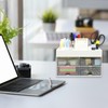 YUNSHANGHE Desk Organiser, Plastic Office Organiser with 4 Drawers and