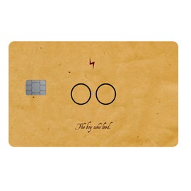 WORKIRAN Wizard Card Sticker | Key, Debit, Credit Card | Covering & Personalizing Bank Card | No Bubble, Slim, Waterproof Card Cover (Anime2)