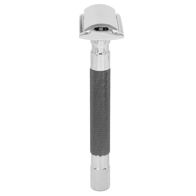 Double Edge Safety Razor Long Handle Manual Zinc Alloy Safety